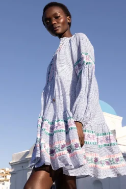 Balloon Sleeve Short- Jungi Blue