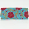 Beaded Clutch- Carolina Aqua