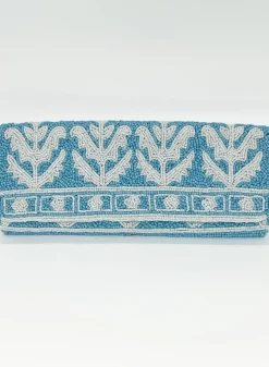 Beaded Clutch- Marigold Sky
