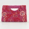 Beaded Handbag- Carolina Pink