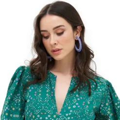 Cabana Hoops- Lavender