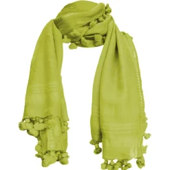 Citron Tassel Scarf