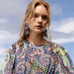 Firenze Earrings- Black