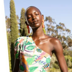 Marbella Earrings- Coral