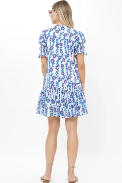 Smocked Drop Mini- Toscana Blue