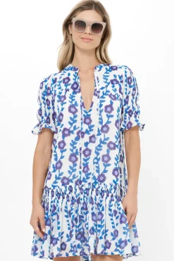 Smocked Drop Mini- Toscana Blue