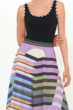 Swing Skirt- Solstice Lilac