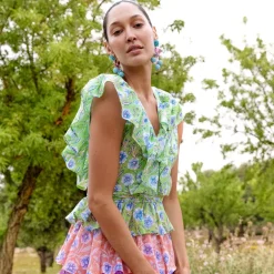 Tobago Earrings- Cobalt