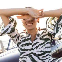 Tobago Earrings- Green